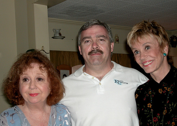 Betty Lynn (Thelma Lou) and Maggie Peterson (Charlene Darling)