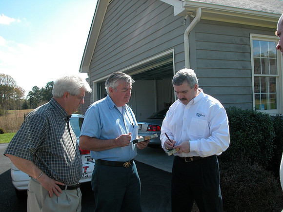 Max Helton and Bobby Allison (NASCAR Champion)