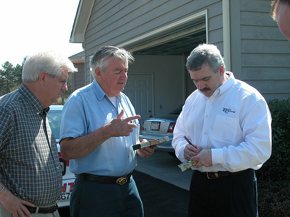 Max Helton and Bobby Allison (NASCAR Champion)