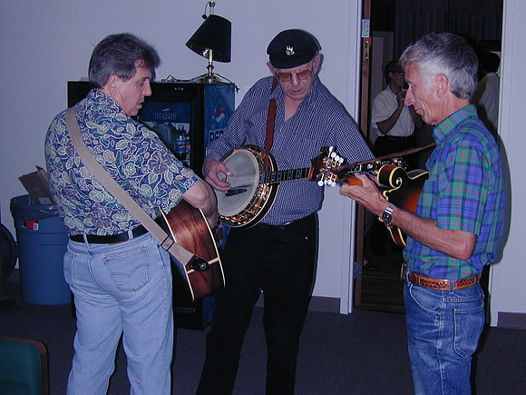 Rodeny Dillard, Doug Dillard, and Dean Webb (3 of the Darling boys)